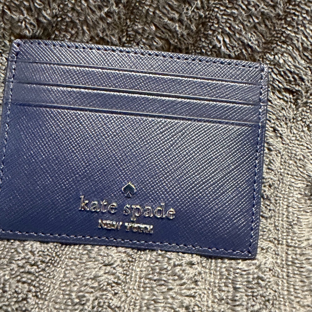 Kate Spade Navy Card Organizer